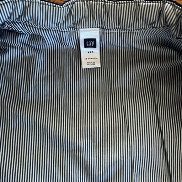 Baby Gap Blue Vest Sz 18-24 mo - Picture 3 of 5